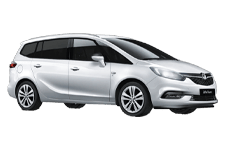 Car Hire Walton-on-Thames - Vauxhall Zafira 5 + 2 - Minibus hire Walton-on-thames